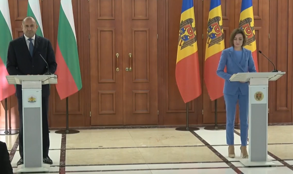 LIVE // Conferință de presă susținută de Maia Sandu și Președintele Republicii Bulgaria, Rumen Radev
